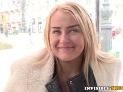 HD reality: European babe gets picked up and fucked in the back of truck