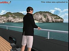 Lucky guy gets a taste of the yacht life in Shitman series 02