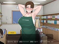 Blackmailed mom cheats on her son with another teacher in this hentai game