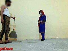 Desi maid gets punished and anal sex in Indian video
