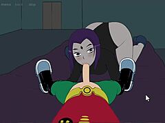 Raven, en tegneseriepornostjerne, gir en fantastisk blowjob i episode 21 av 18titans