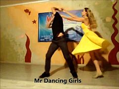 A couple's dance mishap with a revealing skirt - YouTube video