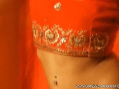 Erotic Indian MILF Shows Off Her Small Tits in HD