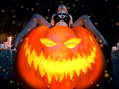 Impreza Halloween zamienia się w seksowną sesję seksu analnego