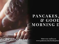 M4f's erotic audio: pancakes and sensual morning sex