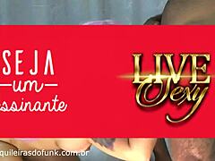 Live sexy video featuring Debora Fantine and the dog