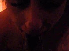 Sloppy Blowjob from a Big Titted Amateur
