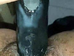 Toys and cum in gay porn