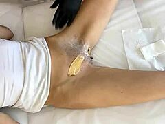 Wet and Wild: Sugarnadia's Foot Fetish and Pussy Waxing