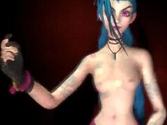 Softcore ples in glasba v seksi videu igre League of Legends