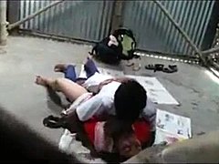 Indian college couple indulges in hardcore outdoor sex