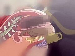 Hentai babe παίρνει το μουνί της γεμάτο σπέρμα σε ένα άγριο ομαδικό σεξ