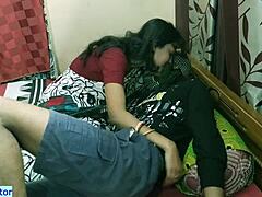 Tamil teen gets her pussy fucked by a big Indian dhabhi in HD video