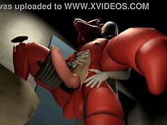 Antro-themed hentai video zawiera scenę seksu z postacią Fnaf