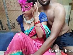 Steamy romantic encounter with a sexy married woman in Indian attire