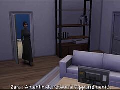 Sims 4 - Ev arkadaşları bölüm 4: Fransız baştan çıkarması