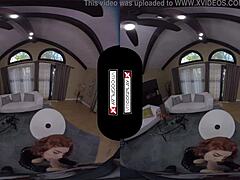 Black Widow in VR: Experience the thrill of riding a big black cock