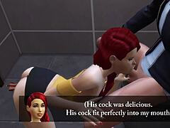 Maggie's double penetration adventure in Sims4 - Part 5