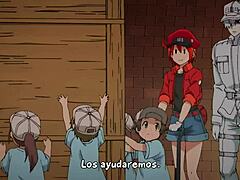 Hataraku Saibou Hentai Anime in Spanish