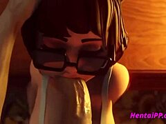 Velmas bezchybné orálne potešenie v necenzurovanej 3D animácii
