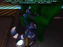 Furry porn in 3D: Legend of Krystal parody's second act
