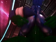 Kosmati porno v 3D: Legenda o Krystal parodiji drugo dejanje